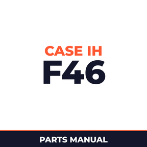 Case IH F46 Hay Tool Parts Manual