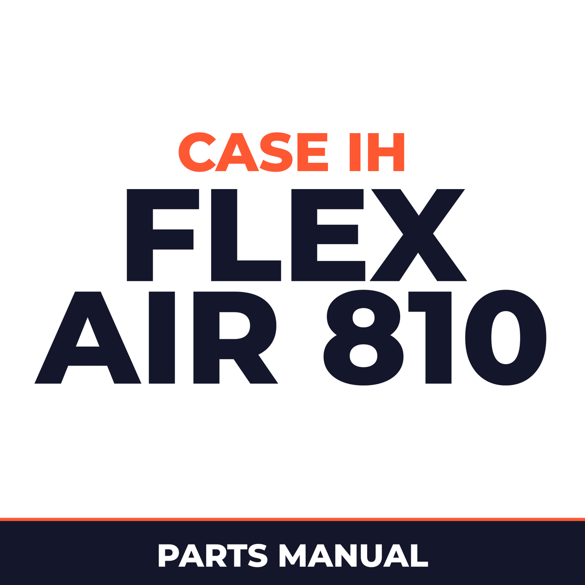 Case IH Flex Air 810 Planter Parts Manual