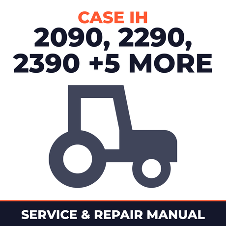 Case IH International 2090 2290 2390 2590 2094 2294 2394 2594 Tr Tractor Service & Repair Manual