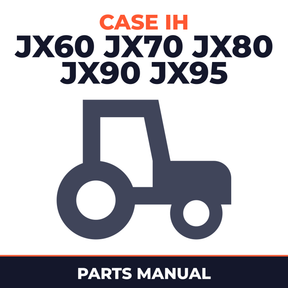 Case IH JX60 JX70 JX80 JX90 JX95 Tractor Parts Manual