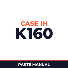 Case IH K160 Planter Parts Manual