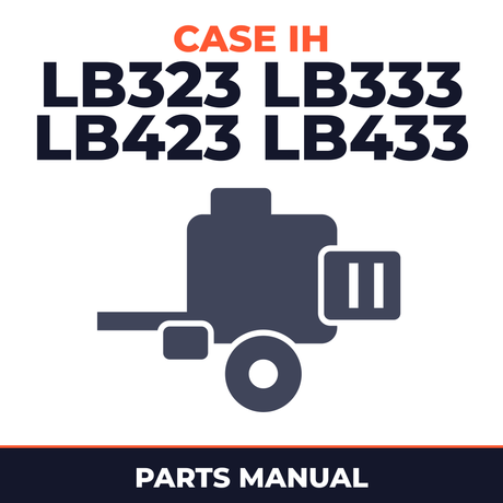 Case IH LB323 LB333 LB423 LB433 Baler Parts Manual
