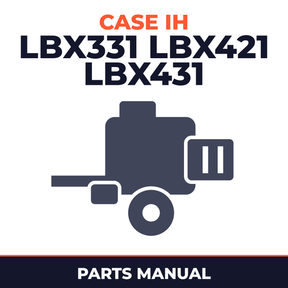 Case IH LBX331 LBX421 LBX431 Baler Parts Manual