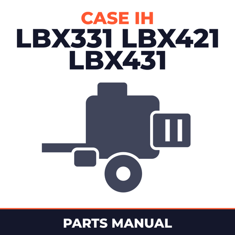Case IH LBX331 LBX421 LBX431 Baler Parts Manual