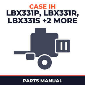 Case IH LBX331P LBX331R LBX331S LBX431R LBX431S Baler Parts Manual