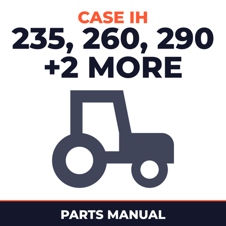 Case IH Magnum 235 260 290 315 340 Tractor Parts Manual