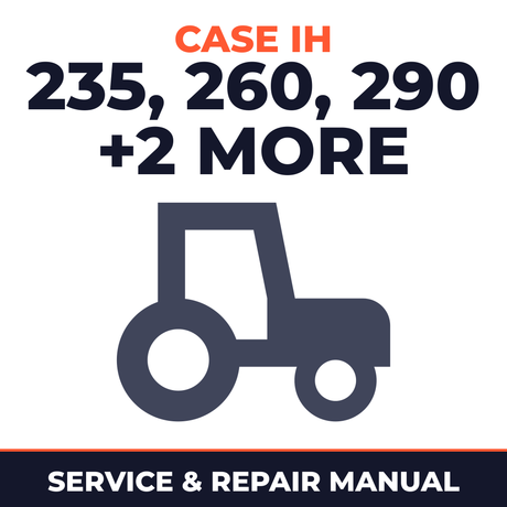 Case IH Magnum 235 260 290 315 340 Tractor Service & Repair Manual