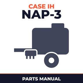 Case IH NAP-3 Baler Parts Manual