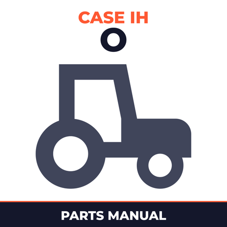 Case IH O Tractor Parts Manual