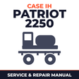 Case IH Patriot 2250 Sprayer Service & Repair Manual