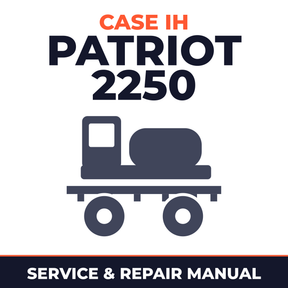 Case IH Patriot 2250 Sprayer Service & Repair Manual