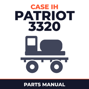 Case IH Patriot 3320 Sprayer Parts Manual