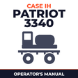 Case IH Patriot 3340 Sprayer Operator's Manual