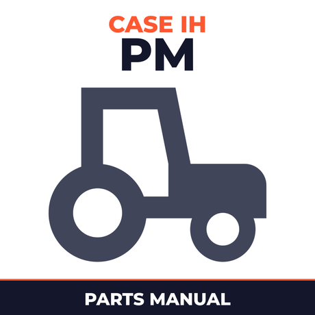Case IH PM Tractor Parts Manual