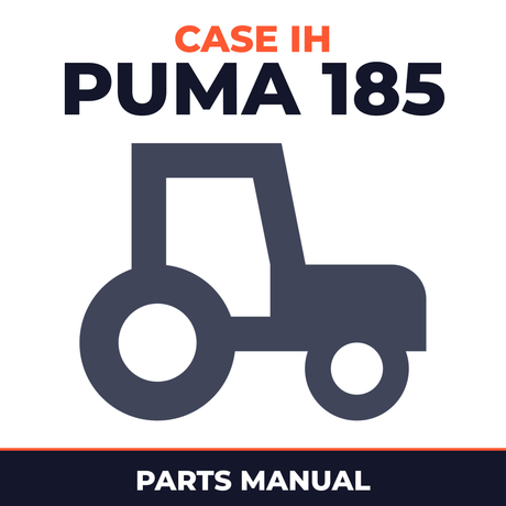 Case IH Puma 185 Tractor Parts Manual