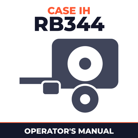 Case IH RB344 Baler Operator's Manual