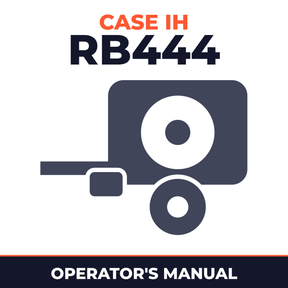 Case IH RB444 Baler Operator's Manual