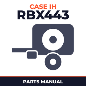Case IH RBX443 Baler Parts Manual