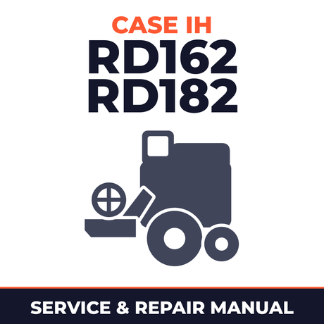 Case IH RD162 RD182 Combine Service & Repair Manual