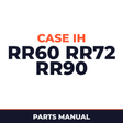Case IH RR60 RR72 RR90 Hay Tool Parts Manual