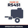 Case IH RS451 Baler Operator's Manual