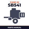 Case IH SB541 Baler Parts Manual