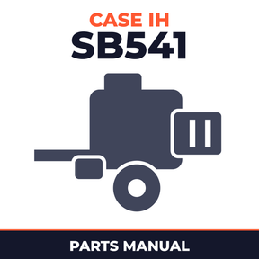 Case IH SB541 Baler Parts Manual
