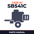 Case IH SB541C Baler Parts Manual