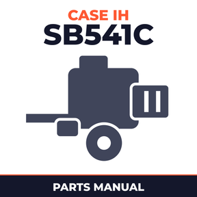 Case IH SB541C Baler Parts Manual