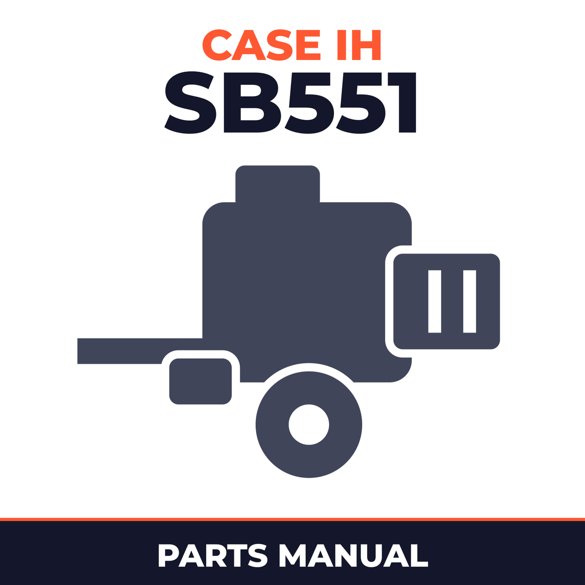 Case IH SB551 Baler Parts Manual