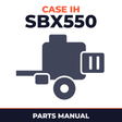Case IH SBX550 Baler Parts Manual