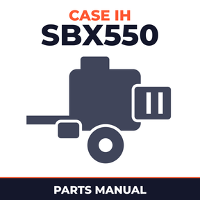 Case IH SBX550 Baler Parts Manual