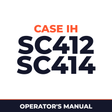 Case IH SC412 SC414 Hay Tool Operator's Manual