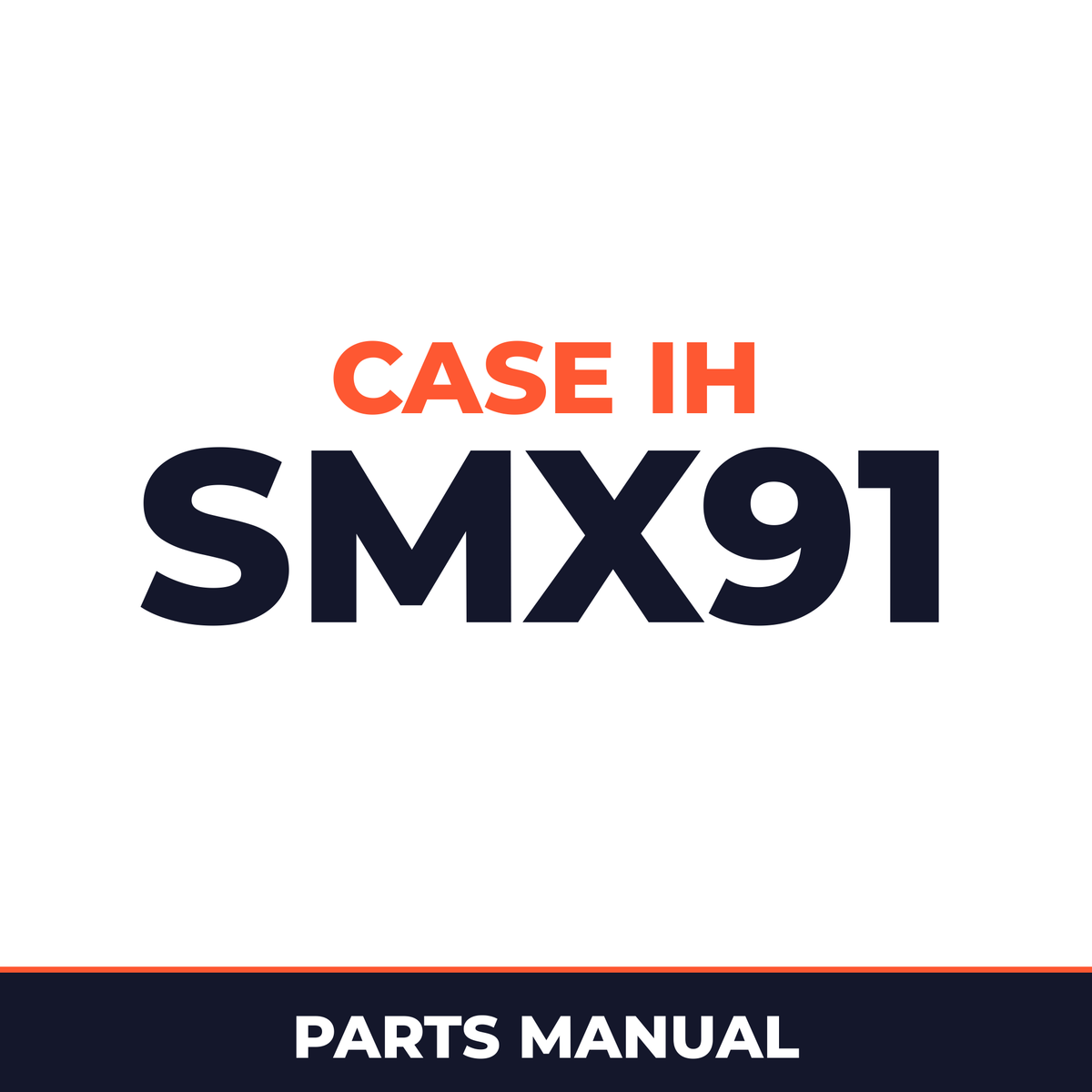 Case IH SMX91 Hay Tool Parts Manual