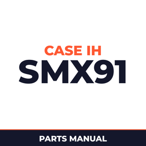 Case IH SMX91 Hay Tool Parts Manual