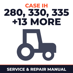 Case IH Steiger 280 330 335 380 385 430 435 480 485 530 535 STX280 STX330 STX430 STX480 STX530 Tractor Service & Repair Manual
