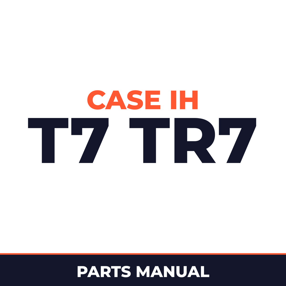 Case IH T7 TR7 Hay Tool Parts Manual