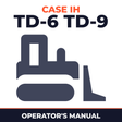 Case IH TD-6 TD-9 Crawler Tractor Operator's Manual