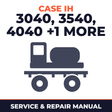 Case IH Titan 3040 3540 4040 4540 Sprayer Service & Repair Manual