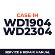 Case IH WD1904 WD2304 Hay Tool Service & Repair Manual