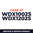 Case IH WDX1002S WDX1202S Hay Tool Service & Repair Manual