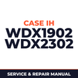 Case IH WDX1902 WDX2302 Hay Tool Service & Repair Manual