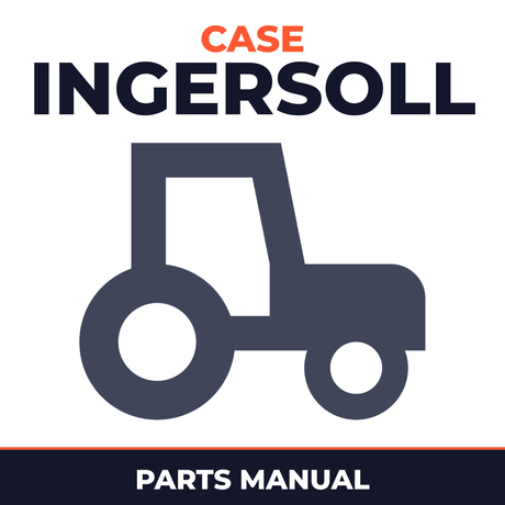 Case ingersoll tractors utility blade Parts Manual