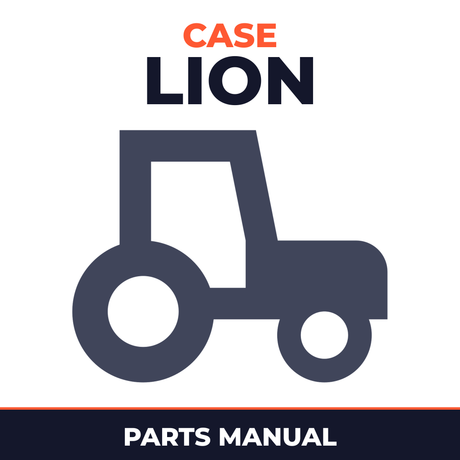 Case Lion Tractor Parts Manual