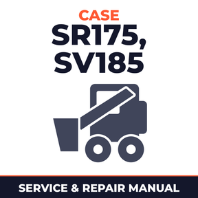 Case SR175, SV185 Service Manual