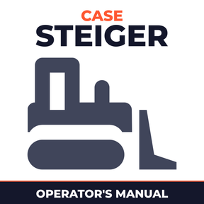 Case Steiger Dozer Operator's Manual