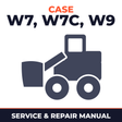 Case W7, W7C, W9 Service Manual