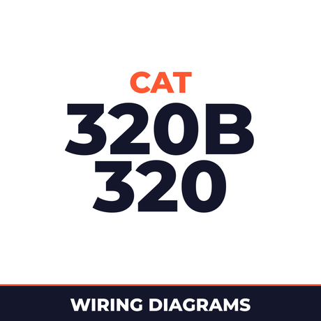 Cat 320B 320 B Hydraulic Wiring Schematics