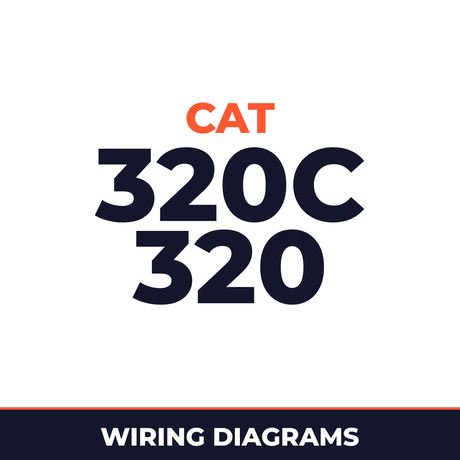 Cat 320C 320 C Wiring Electrical Schematics Manual