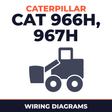Caterpillar (CAT) 966H, 967H Wheel Loaders Electrical Wiring Diagrams Manual
